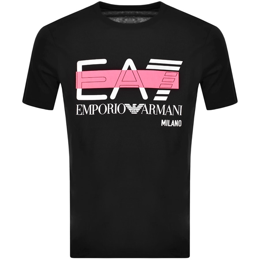 Alternative Image for ProductEA7 Emporio Armani Logo T Shirt Black1